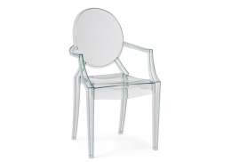Пластиковый стул Luis gray (54x54x92)